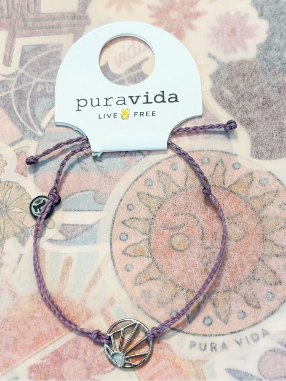 Pura Vida “Sunrise” charm bracelet
